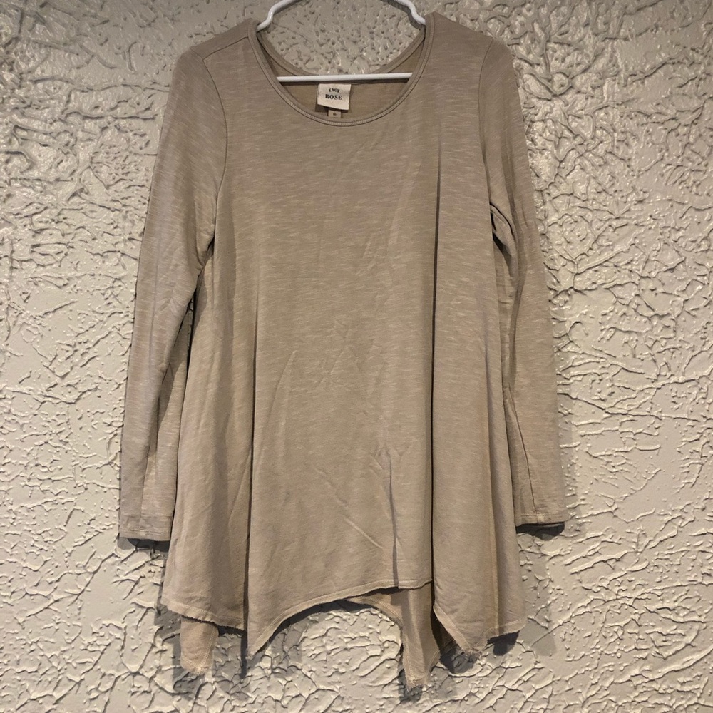 Tan blouse